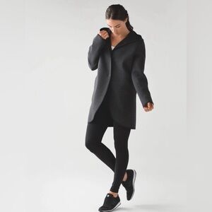 Lululemon City Bound Wrap/Jacket,known for its reversible design and soft feel.